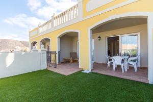 A balcony or terrace at Fewo Mark