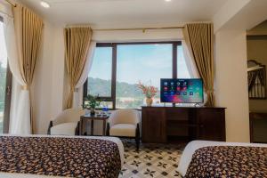TV/Unterhaltungsangebot in der Unterkunft Tam Coc Lion Kings Hotel & Resort