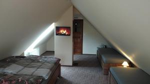 Ein Bett oder Betten in einem Zimmer der Unterkunft Privat LeNa