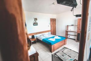 Postel nebo postele na pokoji v ubytování Pousada Mar Aberto