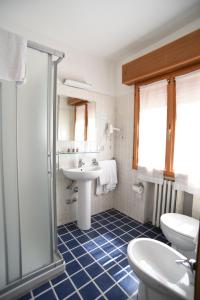 Kúpeľňa v ubytovaní Albergo Bucaneve