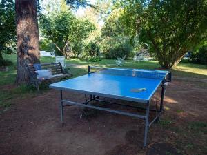 Stolní tenis v ubytování Résidence Miro, gîtes climatisés avec piscine et tennis nebo okolí