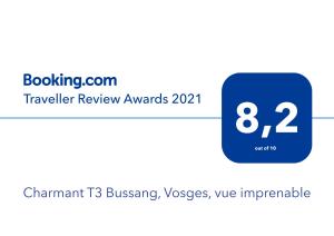 Charmant T3 Bussang, Vosges, vue imprenable tanúsítványa, márkajelzése vagy díja