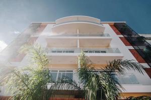 Το κτήριο όπου στεγάζεται  το διαμέρισμα