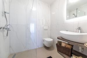 Koupelna v ubytování Apartman Gržetić