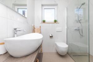Koupelna v ubytování Apartman Gržetić
