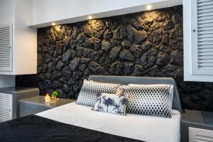 Postel nebo postele na pokoji v ubytování Plastiras Rooms
