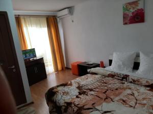 Postel nebo postele na pokoji v ubytování Vila Albatros