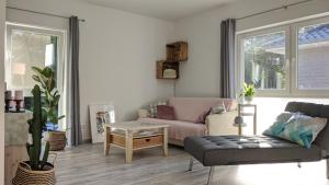 Posezení v ubytování Ferienwohnung Kern Hitzacker