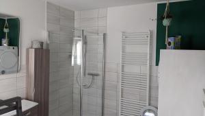 Koupelna v ubytování Ferienwohnung Kern Hitzacker