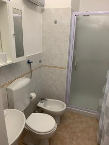 Koupelna v ubytování B&B Rialto