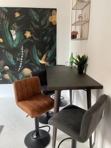 Posezení v ubytování Nova Apartamenty Rewa