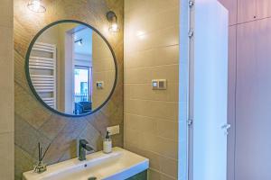 Kúpeľňa v ubytovaní Pomorskie Apartamenty Bernadowska Silver