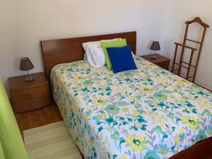Tempat tidur dalam kamar di Casa Fagundes com 3 Quartos