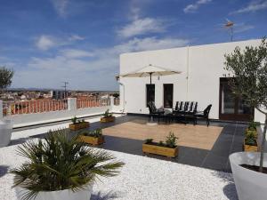 A balcony or terrace at Viviendas turísticas San Juan