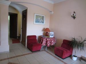 Atpūtas zona naktsmītnē Hotel Belle Vue