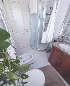 A bathroom at La Borgata