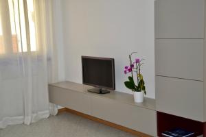 Μια τηλεόραση ή/και κέντρο ψυχαγωγίας στο Appartamento AL CENTRO