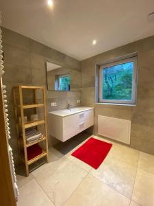 A bathroom at Kreischblick