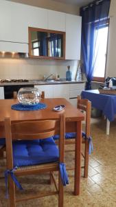 Dapur atau dapur kecil di Alloggio Turistico IL Bucchero