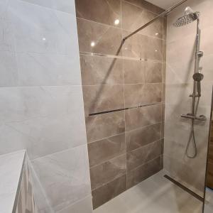 Kúpeľňa v ubytovaní Apartament Słoneczne Nabrzeże