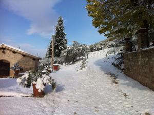 Agriturismo Villa Gabbiano during the winter