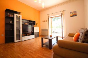 אזור ישיבה ב-Apartment in Porec/Istrien 10068