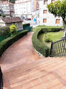 A garden outside Apartamento Casa Tambo, Campelo