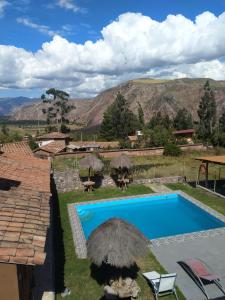 Sacred Valley Viewの敷地内または近くにあるプールの景色