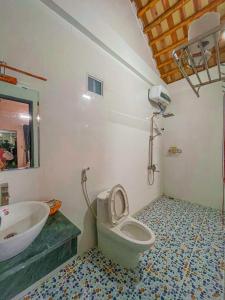 Phòng tắm tại Tam Coc Sunrise Homestay