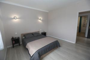 Ένα ή περισσότερα κρεβάτια σε δωμάτιο στο Appartement au calme à 15 minutes de Sartène