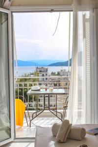 Balkón nebo terasa v ubytování Iason Apartments