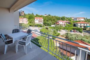 Balkón alebo terasa v ubytovaní Apartments Ana S