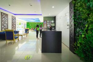 Vstupní hala nebo recepce v ubytování Kristal Beach Hotel + 37 fotografií