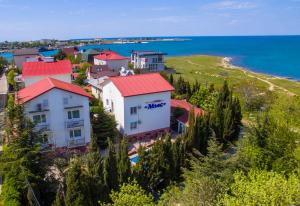 Bird's-eye view ng Hotel Mys