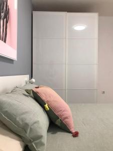 Posteľ alebo postele v izbe v ubytovaní Apartamento Morrocoy