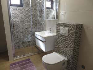 Kúpeľňa v ubytovaní Apartments Amfa