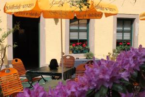 Restaurace v ubytování Gasthof Hertigswalde