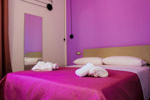 Cama o camas de una habitación en Armonia Galeta