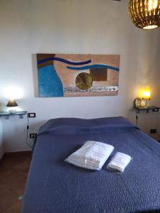 Letto o letti in una camera di Antico Rustico