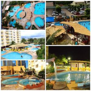 Swimmingpoolen hos eller tæt på Flat thermas place - caldas novas