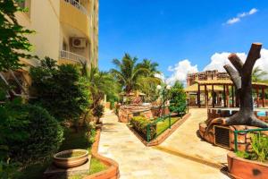 En have udenfor Flat thermas place - caldas novas