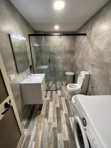 A bathroom at Double Room with Terrace