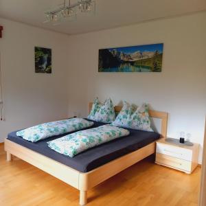 Ένα ή περισσότερα κρεβάτια σε δωμάτιο στο Appartement Winteraugut