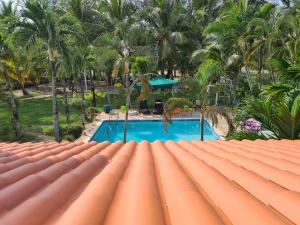 Piscina di Casa del Arte, a luxury beachfront villa with private pool o nelle vicinanze