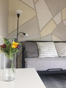 Posezení v ubytování Lelle-kert Apartman 01