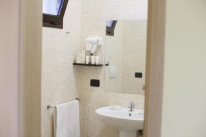 Koupelna v ubytování B&B La Casa di Attilio