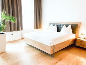Posteľ alebo postele v izbe v ubytovaní APARTMENTS zum Wohlfühlen MARIAZELL
