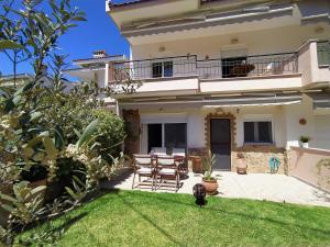 Zahrada ubytování Seaside Villa Clio