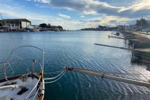 Billede fra billedgalleriet på Appartement calme vue sur l'hérault et la mer i Agde